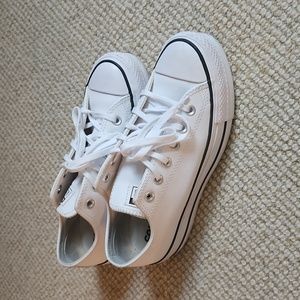 Converse platform shoes